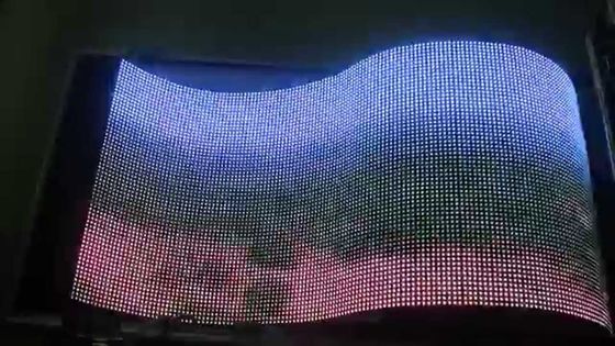 China P4mm Stage Background LED Screen Flexible Led Panel For Advertisement supplier